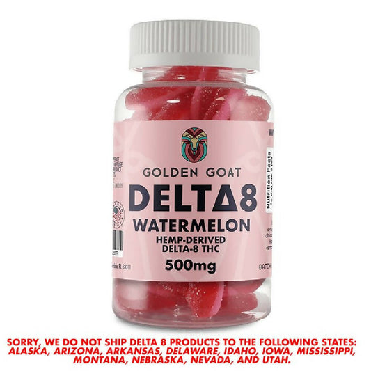 Delta 8 Gummies 500mg - Watermelon Rings